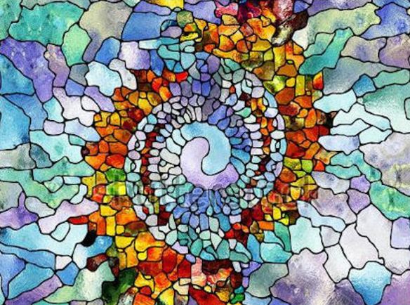 Abstract Spiral Design