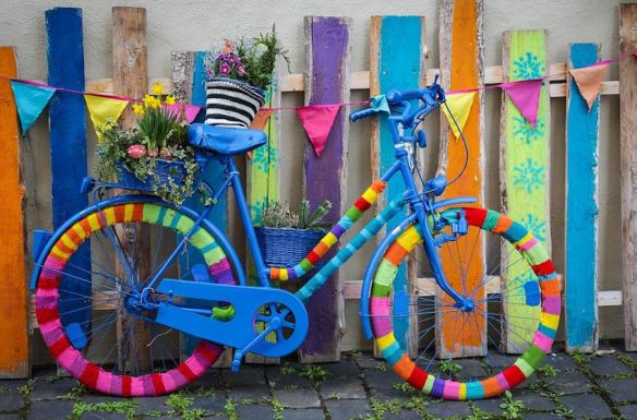 Crocheted Bicycle