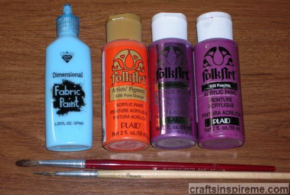Purple Seahorse Paints