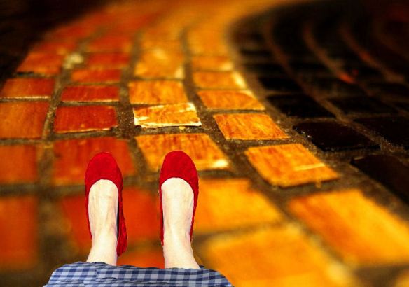 Ruby Slippers & Yellow Brick Rd
