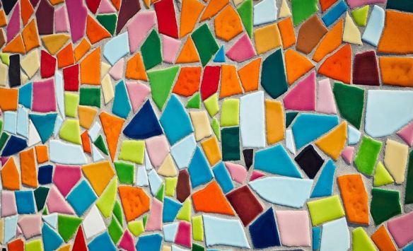 Multicolor Tile Wall
