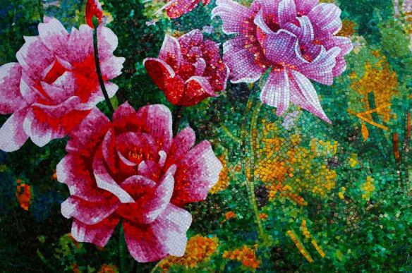 Mosaic Roses
