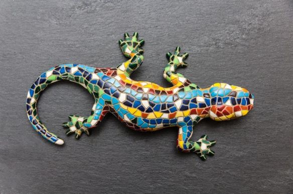 Mosaic Lizard