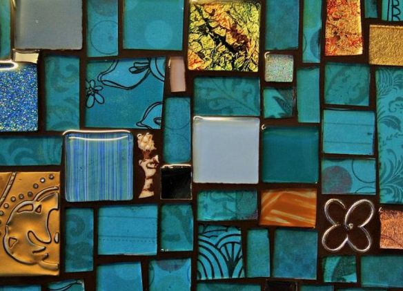 Glass Mosaic Tray