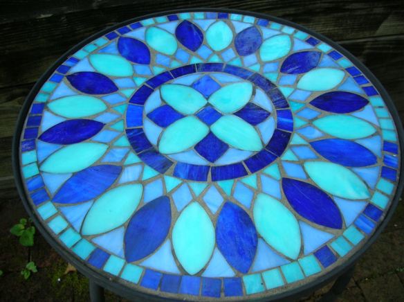 Glass Mosaic Table