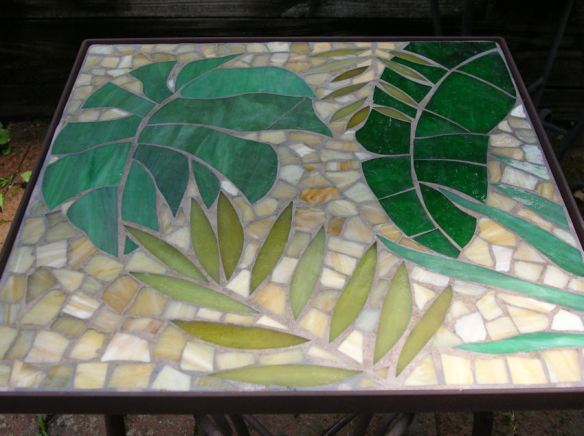 Glass Mosaic Table