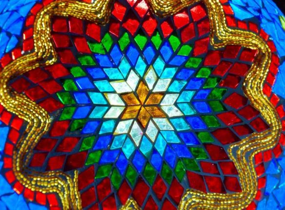 Glass Mosaic Geometric