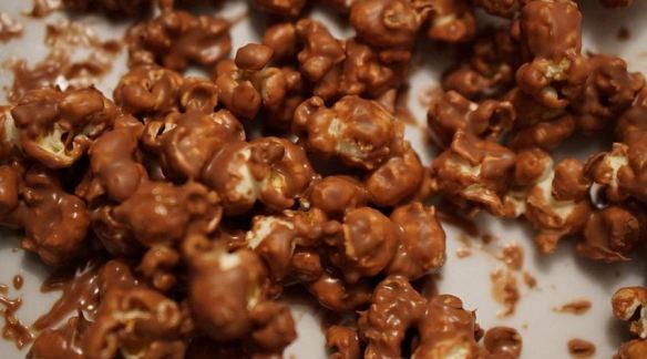 Chocolate Caramel Popcorn