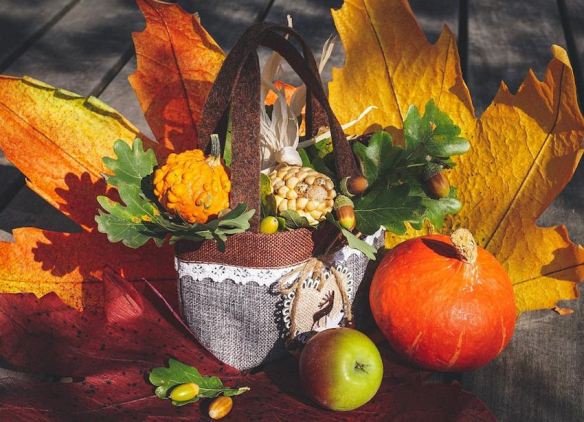 Outdoor Fall Display