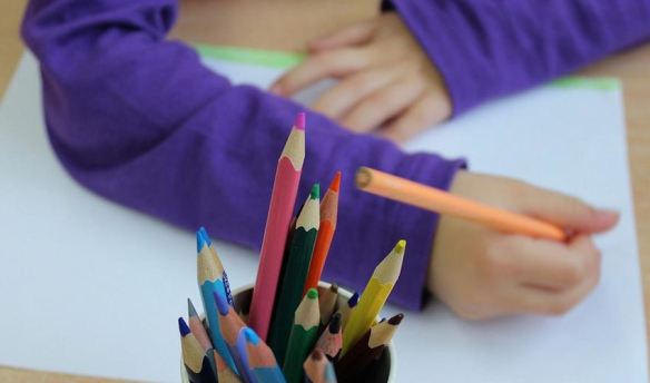 A Child Coloring
