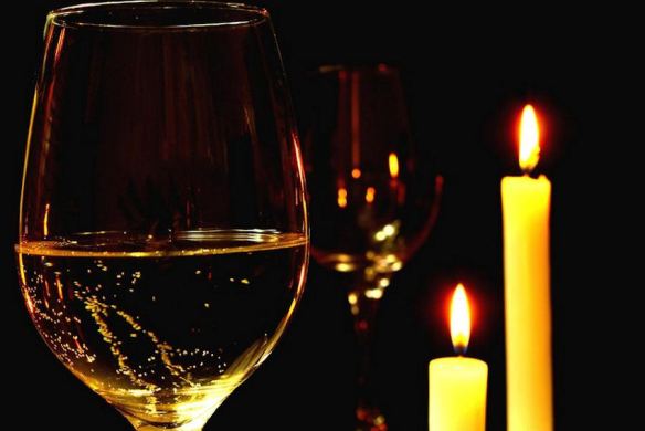 Dining by Candle Light