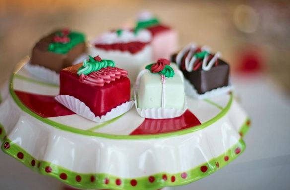 Christmas Petit Fours