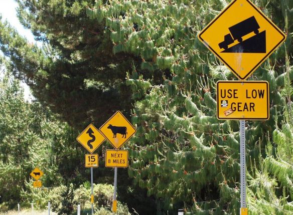 Yellow Caution Signs