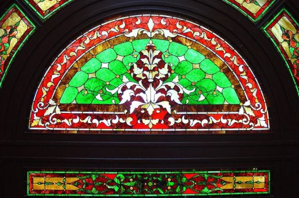 Stained Glass Window Entry
