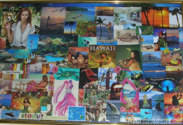Completed Vision Board