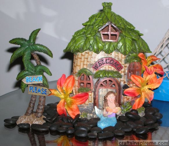 Tropical House Closeup