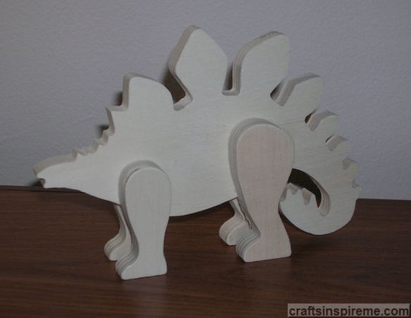 Raw Wood Dinosaur