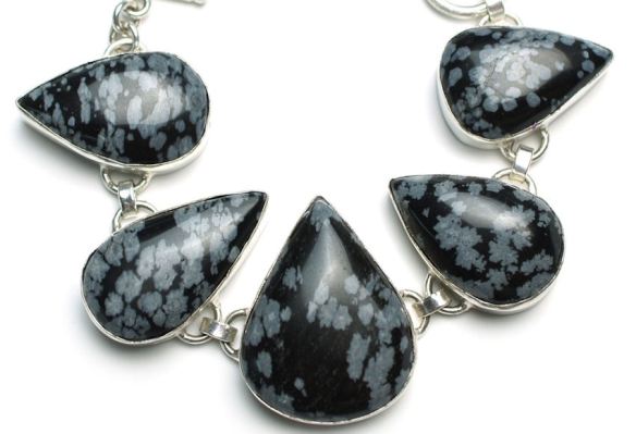 Snowflake Obsidian