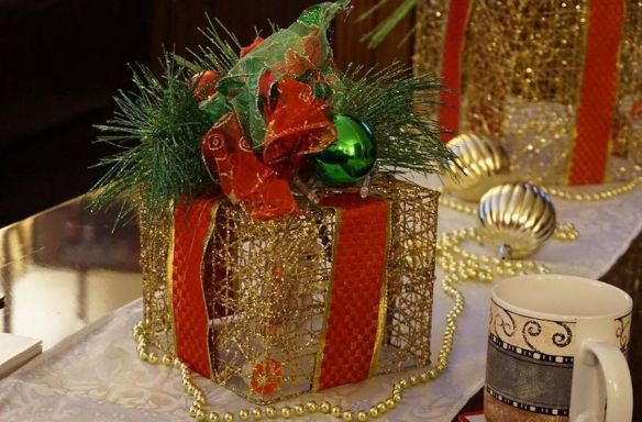 Gift Box Centerpiece