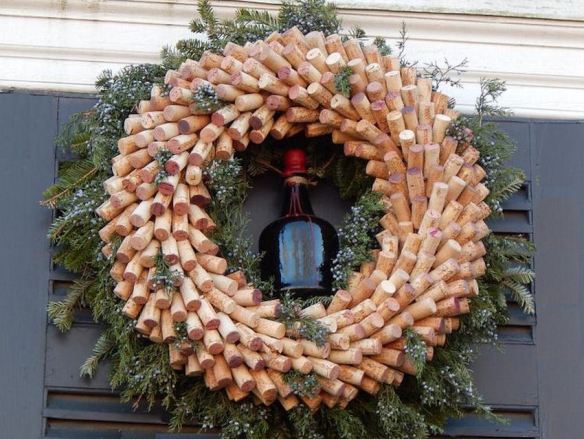 Wreath Wine Corks