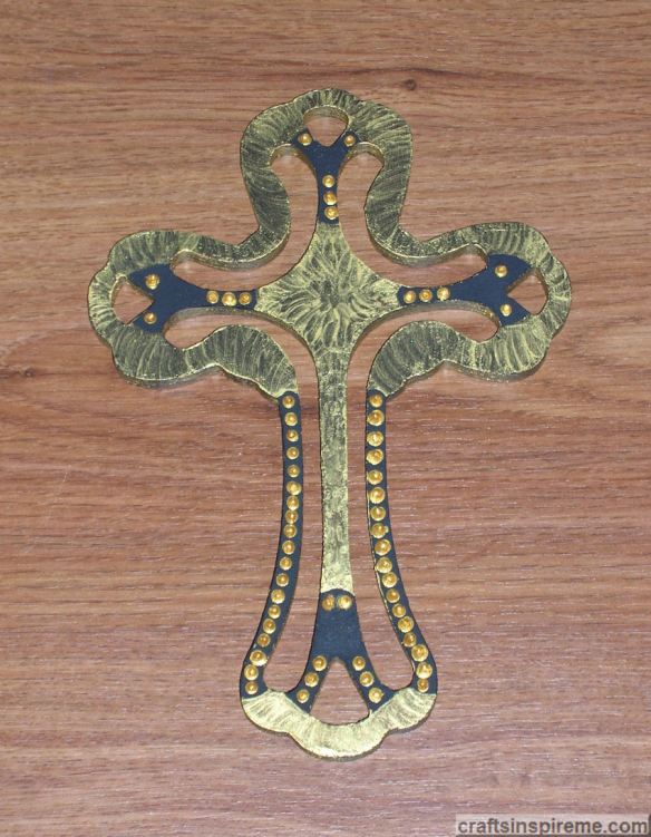 Gold Cross Enhanced Accents