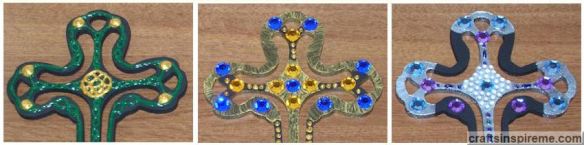 Three Painted Crosses