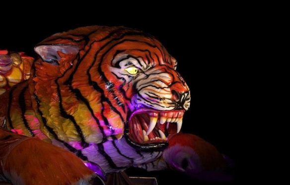 Papier Mache Tiger