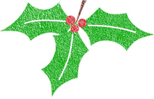 Holly Stencil