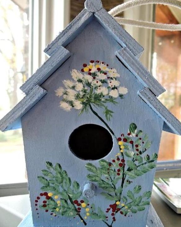Floral Birdhouse