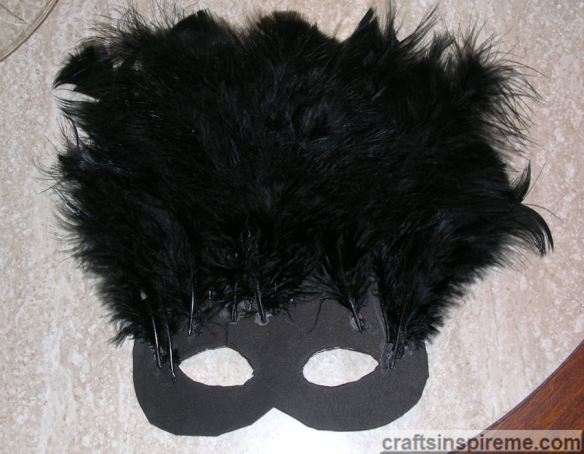 Mask with Feathers