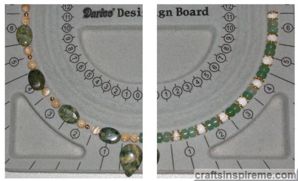 Rain Forest Jasper Aventurine & Metal Beads