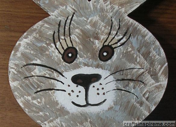 Painted Bunny Face