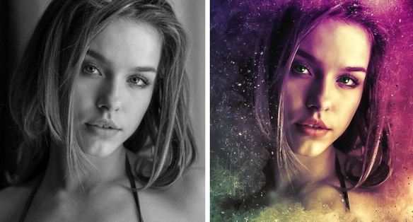 Black White Photo vs Colorized