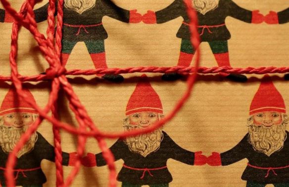 Vintage Paper & Red Twine