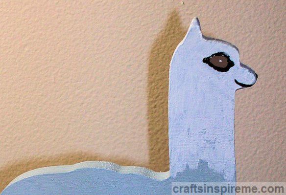 Alpaca Facial Details Painted