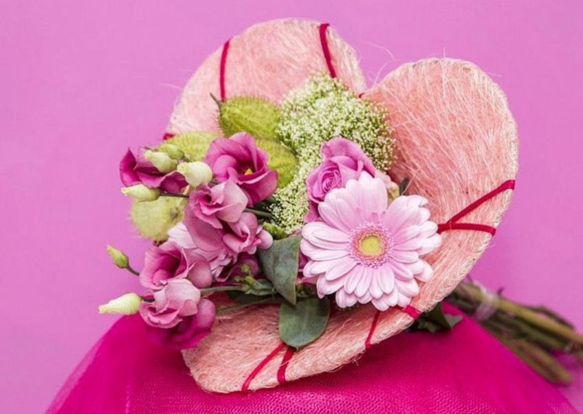 Accessorize Heart Bouquet