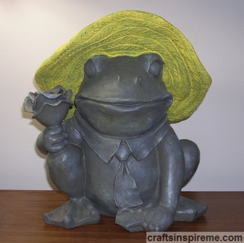 Painted Straw Hat - Front