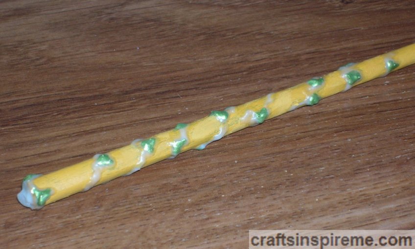 Hermione's finished wand