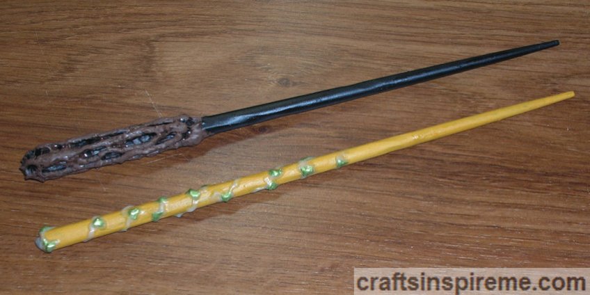 Harry & Hermione's-wands