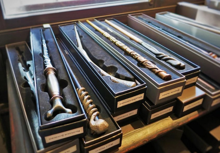 Magic wands universal studios