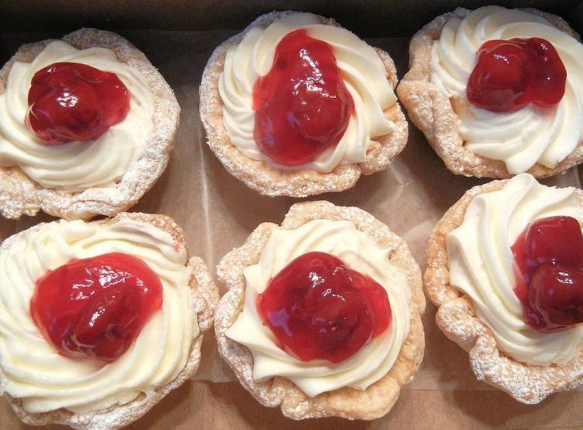 Cherry Cheese Tarts