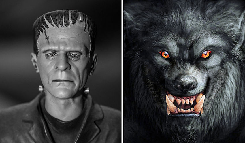 Frankenstein & Wolfman