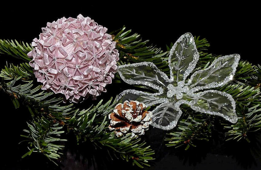 Bows &amp; Flowers Ornaments
