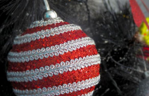Trim &amp; Glitter Ornament