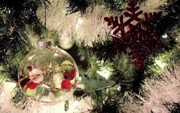 Clear Christmas Ball