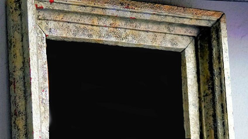Sponge Painted Frame