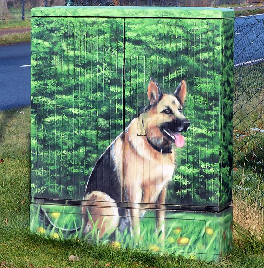 Airbrushing 2 Telecom Equipment