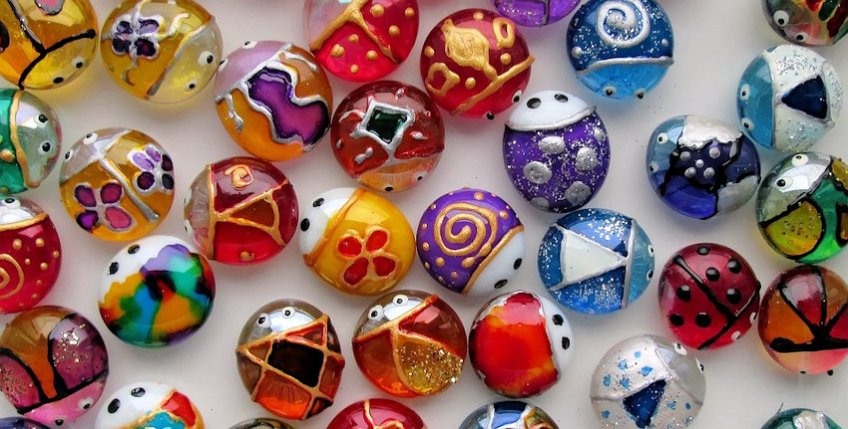 Glass Painting2 Mosaic Gems