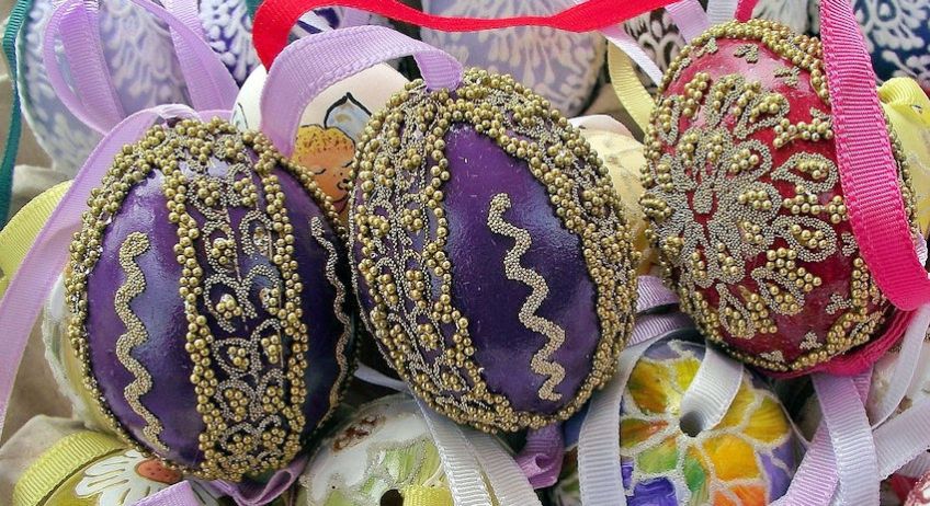 Beaded Eggs