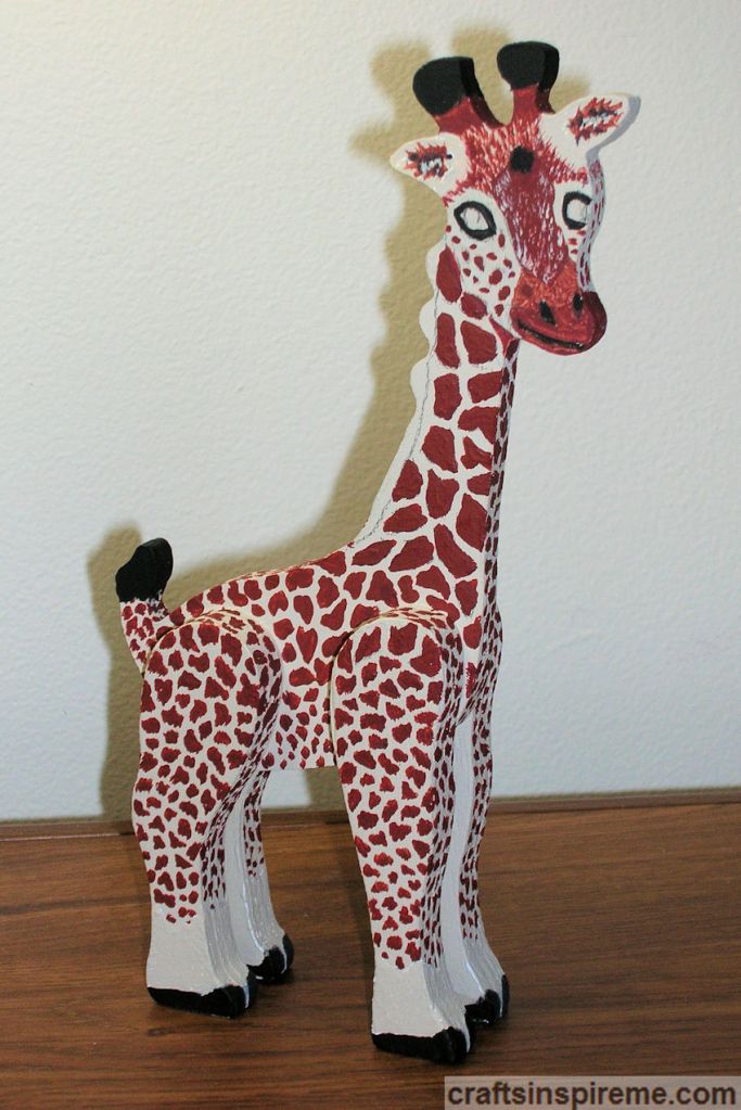 Painted Face Tail & Feet - Right